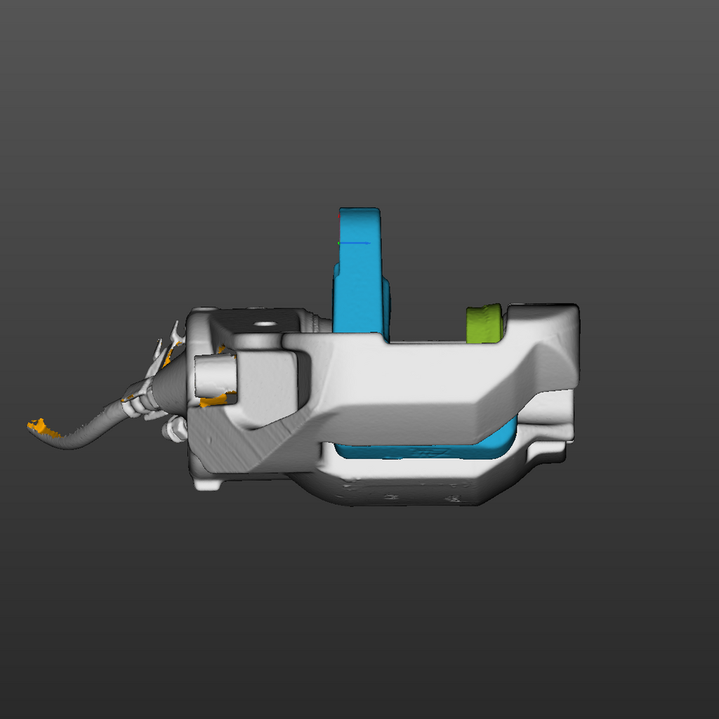 BMW E92 335i front LH brake caliper 3D Scan STL