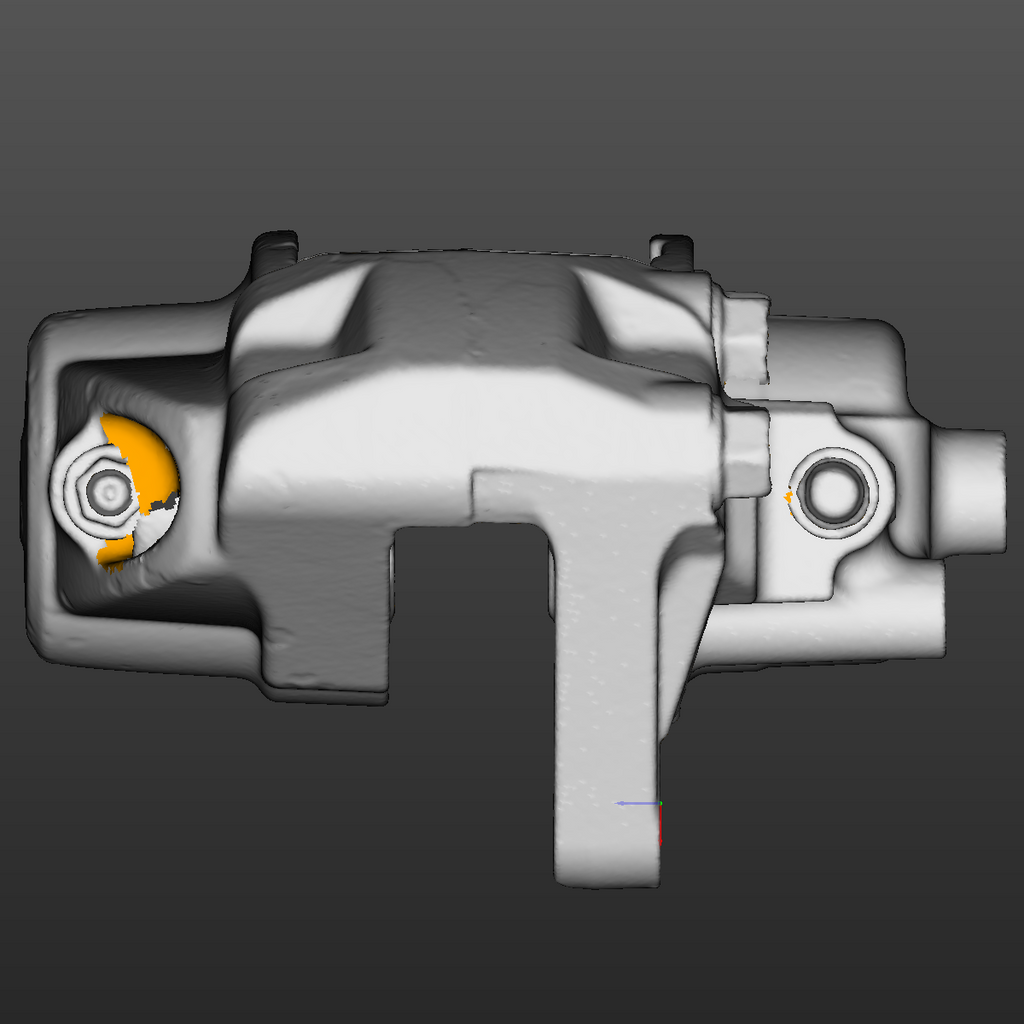 Nissan 370z Rear LH Brake Caliper 3D Scan STL