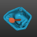 Subaru BRZ (FA20) Lower Oil Pan 3D Scan STL
