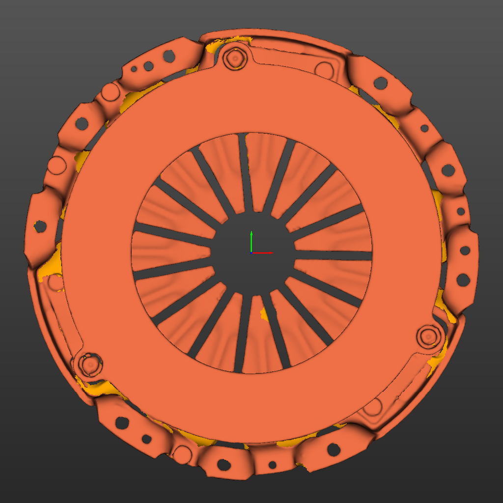 OEM Nissan 370Z 6-Speed Manual Clutch Assembly 3D Scan STL