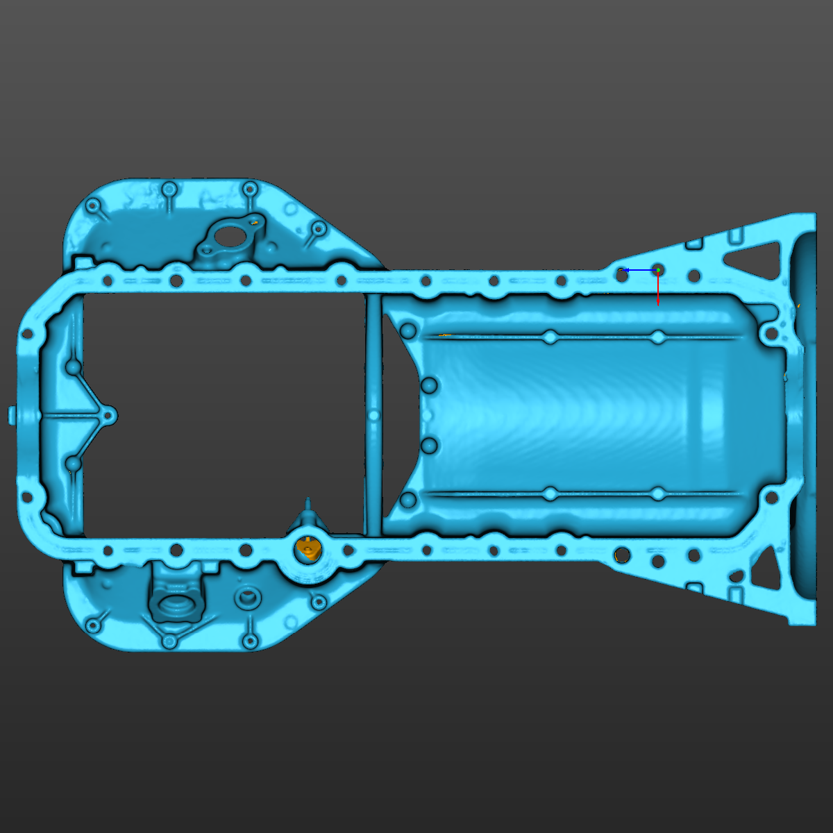 Toyota Mark II, Chaser, Cresta, Crown, Soarer (1JZ 2JZ) Front Sump Oil Pan Type F3 3D Scan STL