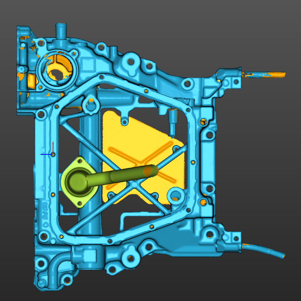Subaru Forester(FB25) Oil Pan 3D Scan STL