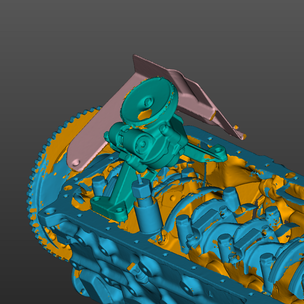 BMW E30 M20 engine 3D Scan STL