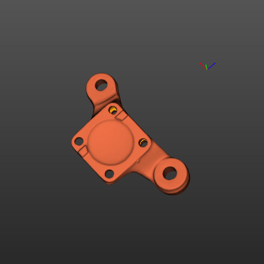Bmw e30 M3 Front RH Knuckle 3D Scan STL