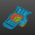 Lexus SC400 (1UZ-FE) Rear Sump Oil Pan 3D Scan STL