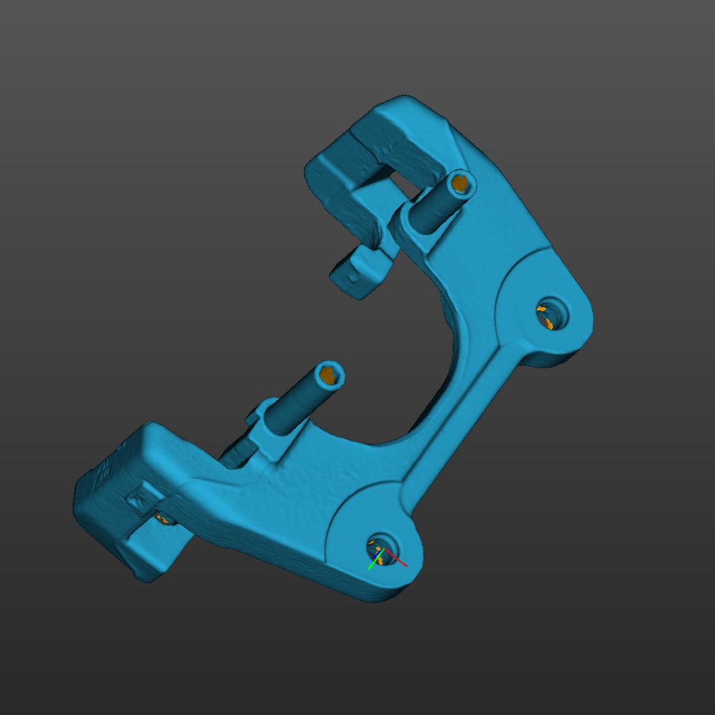BMW E92 335i front LH brake caliper 3D Scan STL