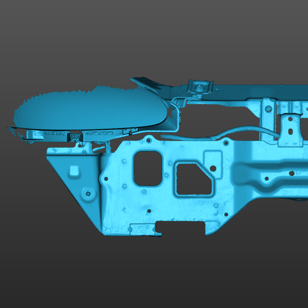 Mazda MX-5 Miata NB Front Bumper Assembly 3D Scan STL