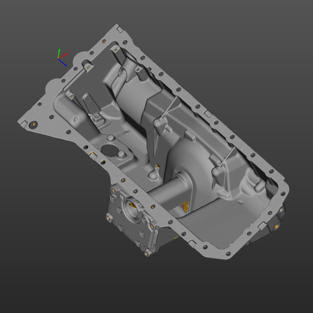 BMW E92 328xi (N52) AWD Oil pan 3D Scan STL
