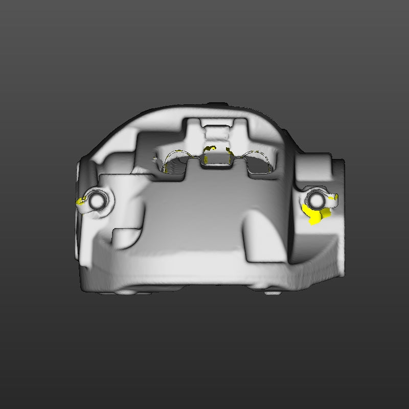 Tesla Model S Plaid Front Left Caliper (2 Scans With and Without Pads)