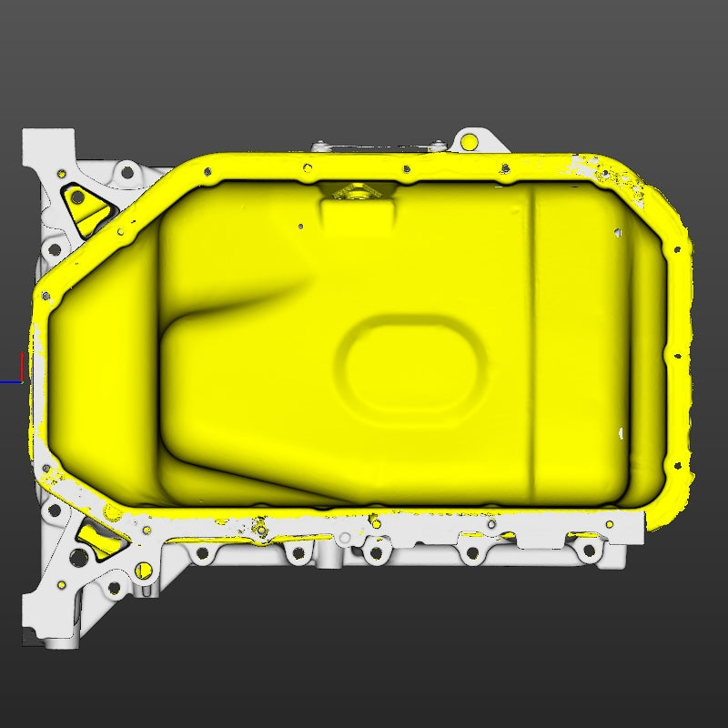 Honda K-series oil pan (K20,K24 Non-balance shafts) 3D Scan STL