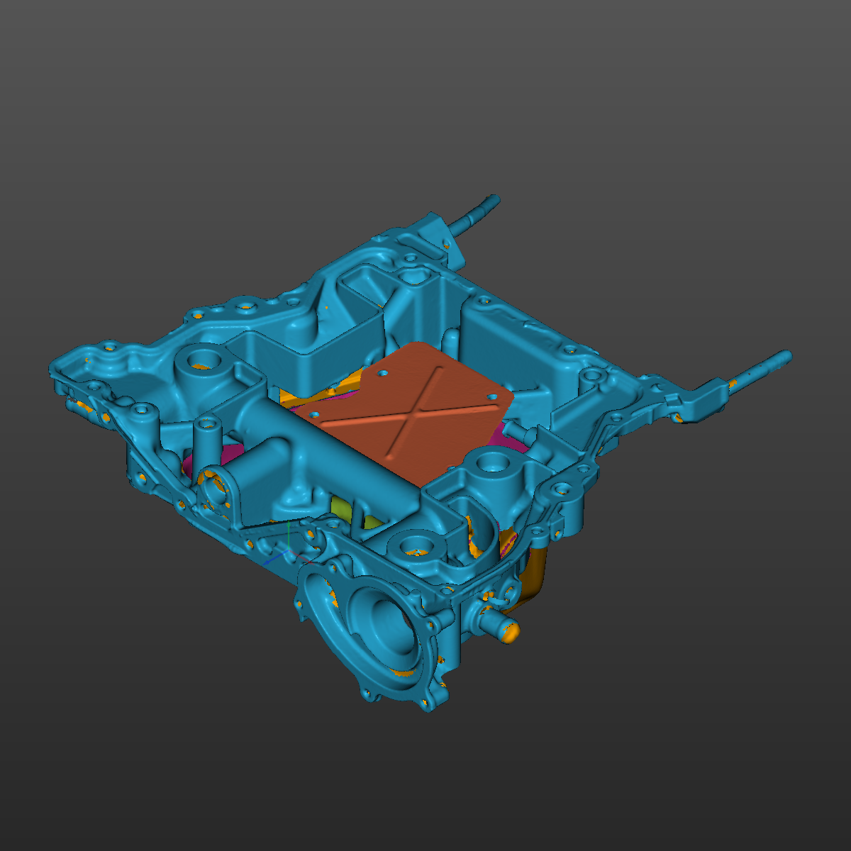 Subaru Forester(FB25) Oil Pan 3D Scan STL