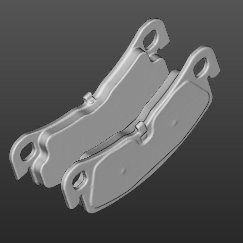 Tesla Model S Plaid Front Left Caliper (2 Scans With and Without Pads)