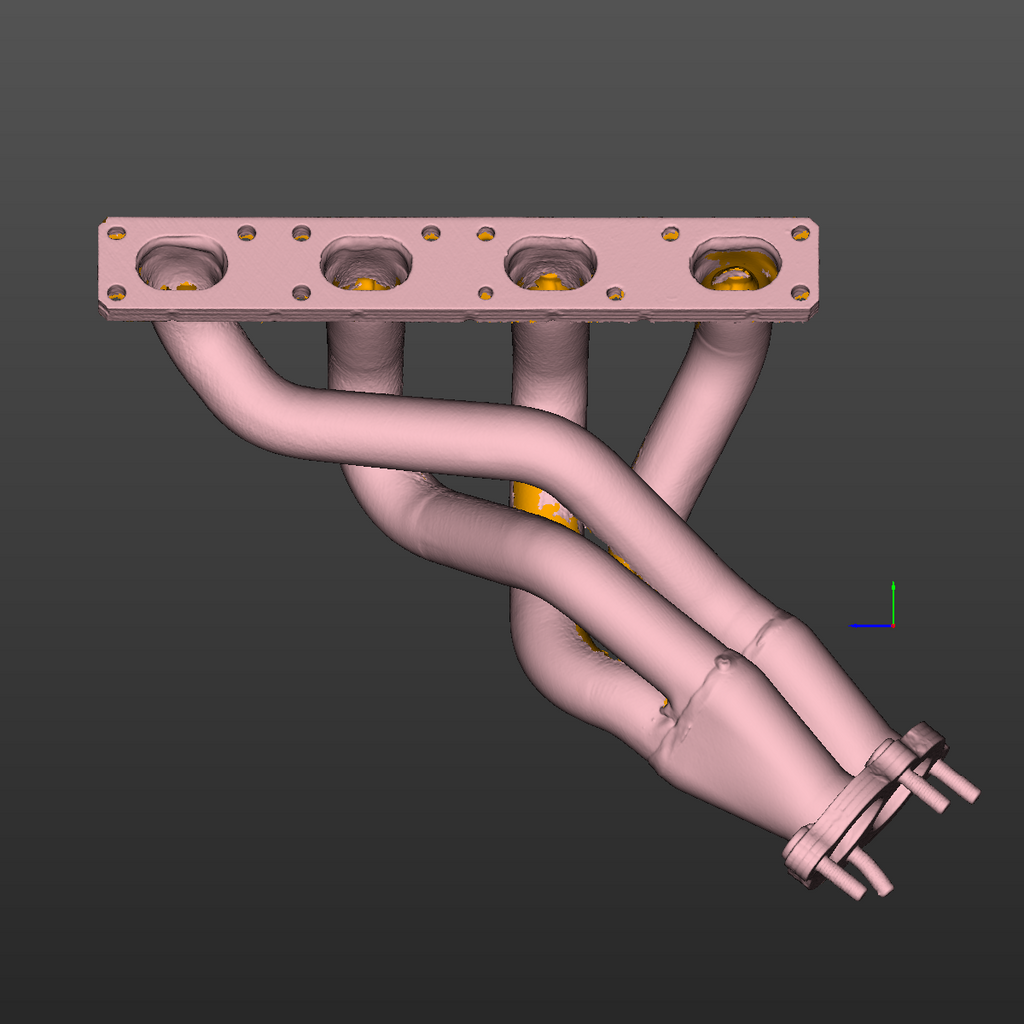BMW E30 M42 powertrain assembly 3D Scan STL