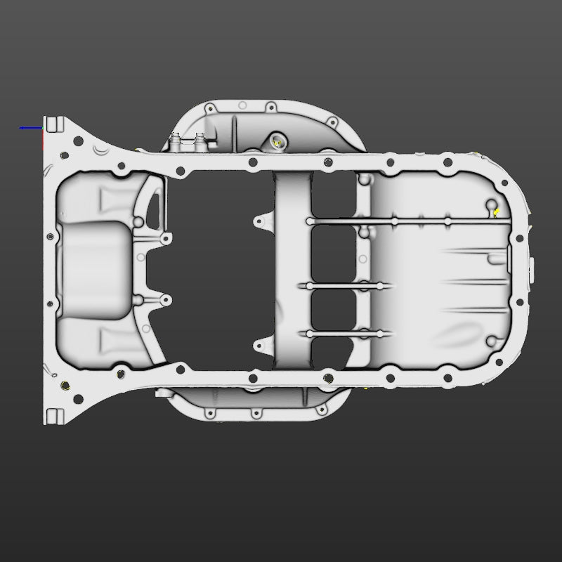 Lexus LS430 Rear Sump Oil pan (3UZ-FE VVTI) 3D Scan STL