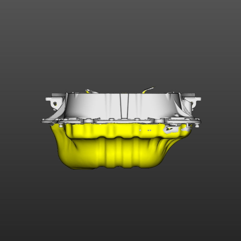 Toyota Tundra, Sequoia middle sump oil pan (2UZ-FE 4.7 VVTI) 3D Scan STL