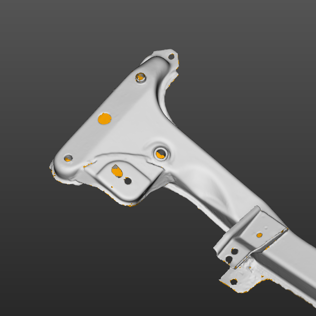 BMW E30 front subframe 3D Scan STL