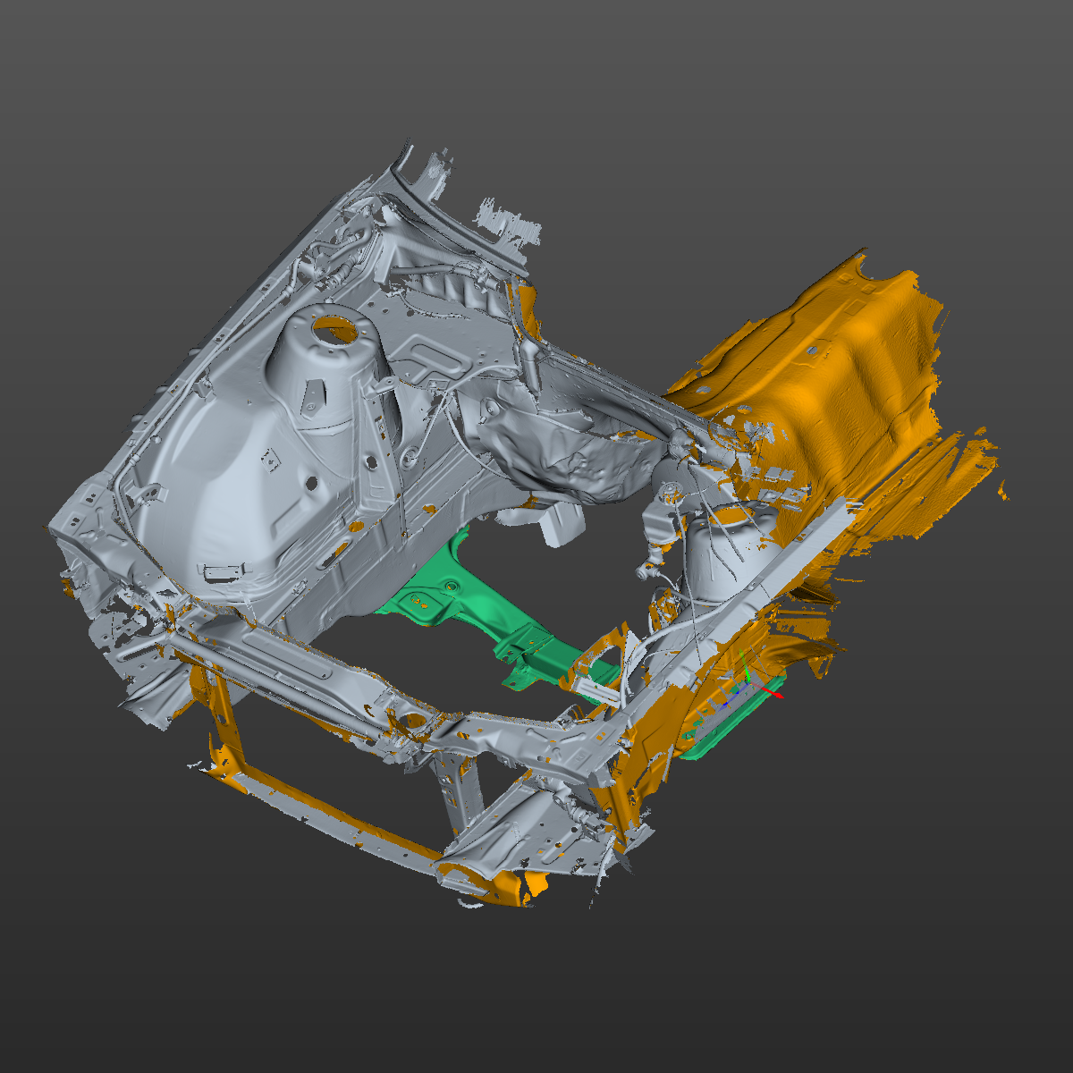 BMW E30 Engine Bay 3D Scan STL