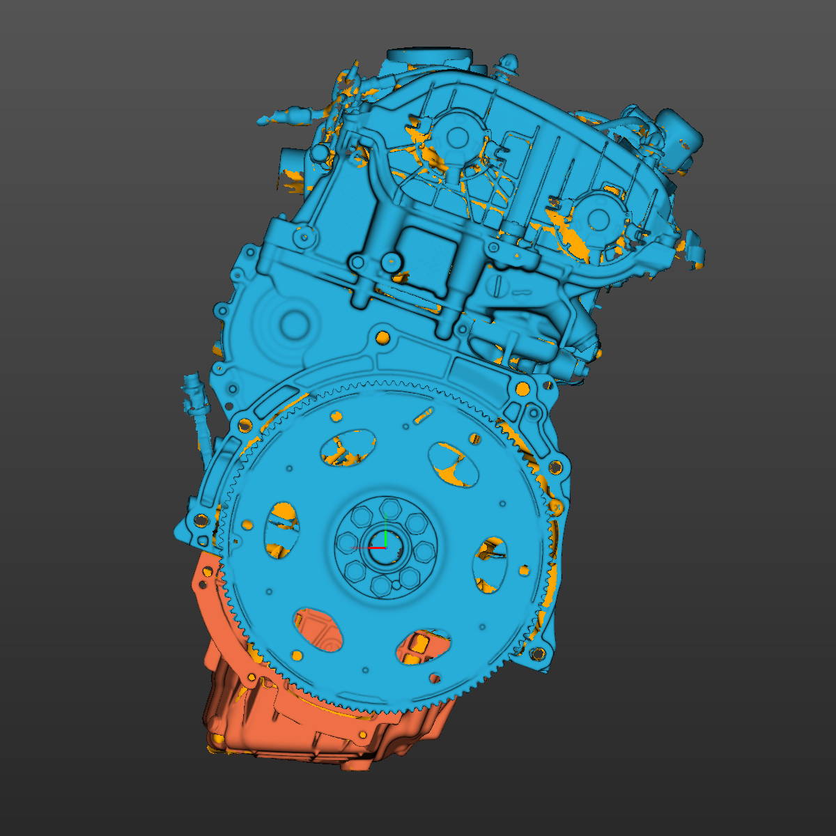BMW G30 540i B58 Engine 3D Scan STL