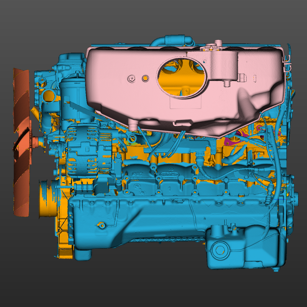 BMW E46 M3 S54 engine 3D Scan STL