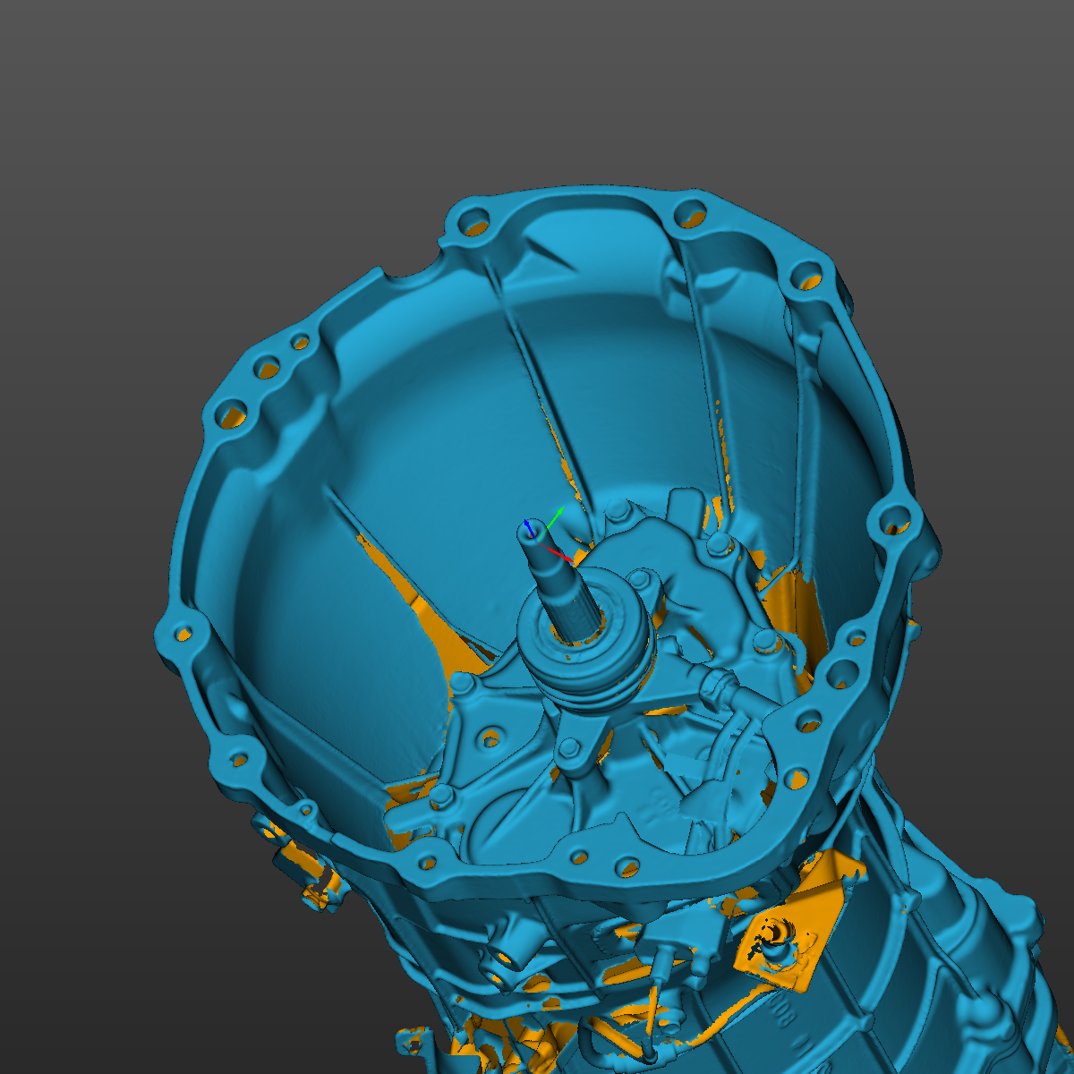 Nissan 370Z 6-speed manual transmission 3D Scan STL