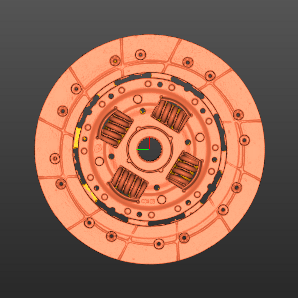 Nissan 350z Clutch Assembly 3D Scan STL