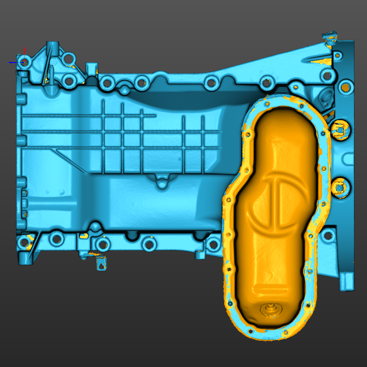 Toyota Tundra, Sequoia, Lexus LX570 (3UR-FE 5.7L) Oil Pan 3D Scan STL
