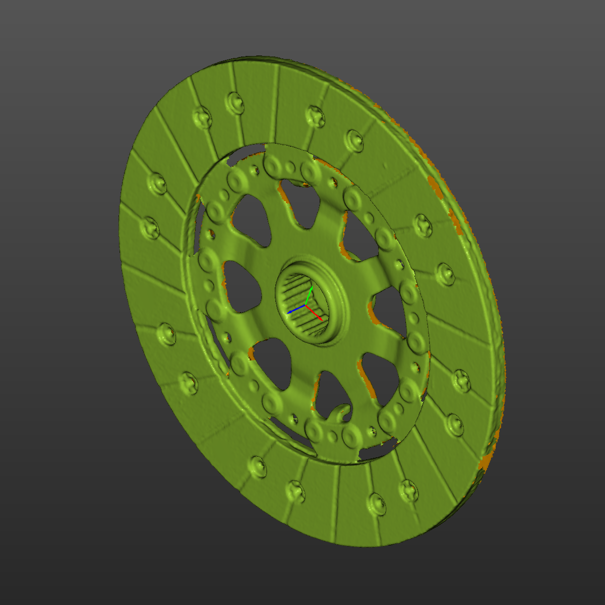 Bmw E92 328i Clutch Assembly 3D Scan STL