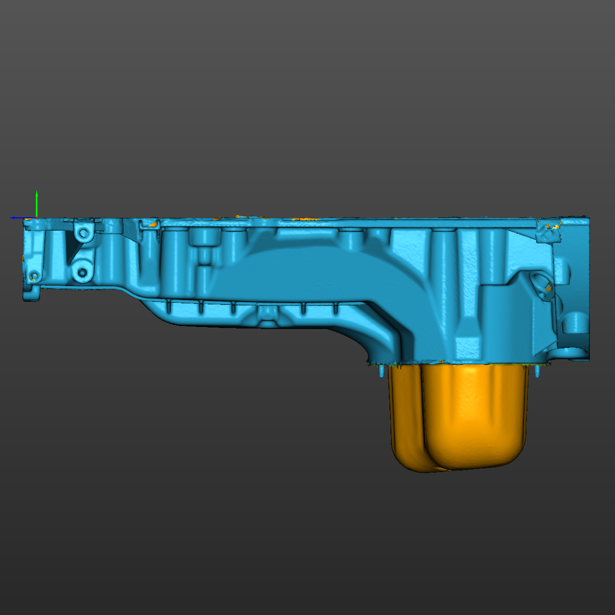 Toyota Tundra, Sequoia, Lexus LX570 (3UR-FE 5.7L) Oil Pan 3D Scan STL