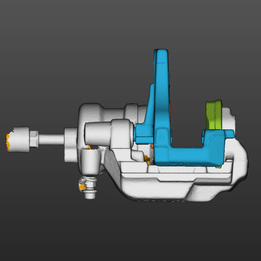 BMW E92 335i Rear RH brake caliper 3D Scan STL