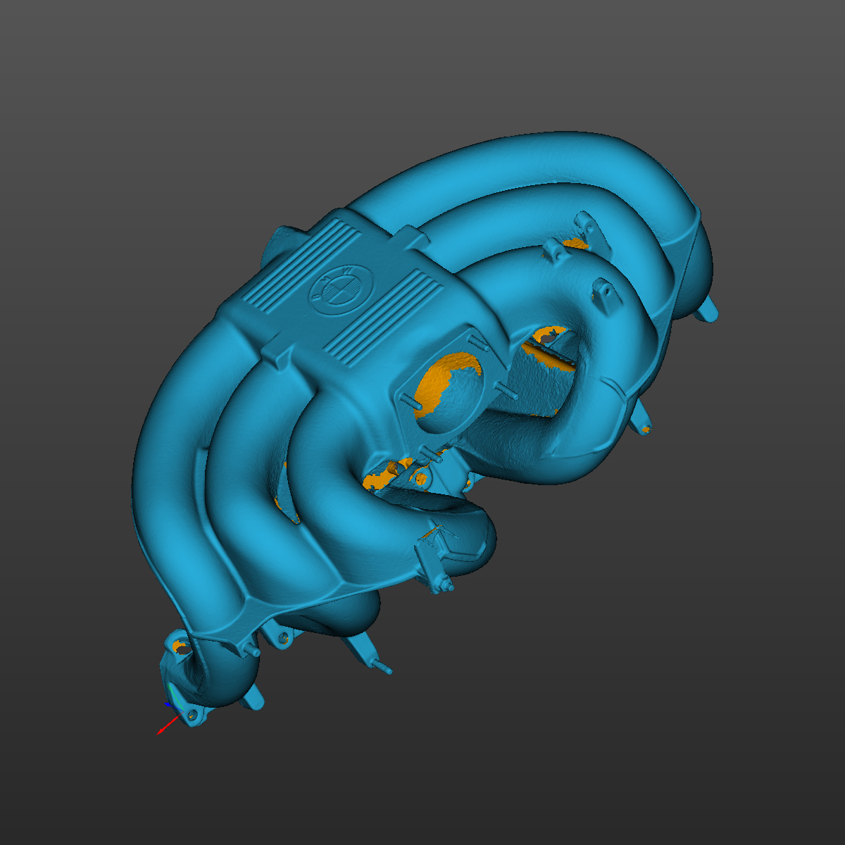 Bmw e30(M20) Intake manifold 3D Scan STL