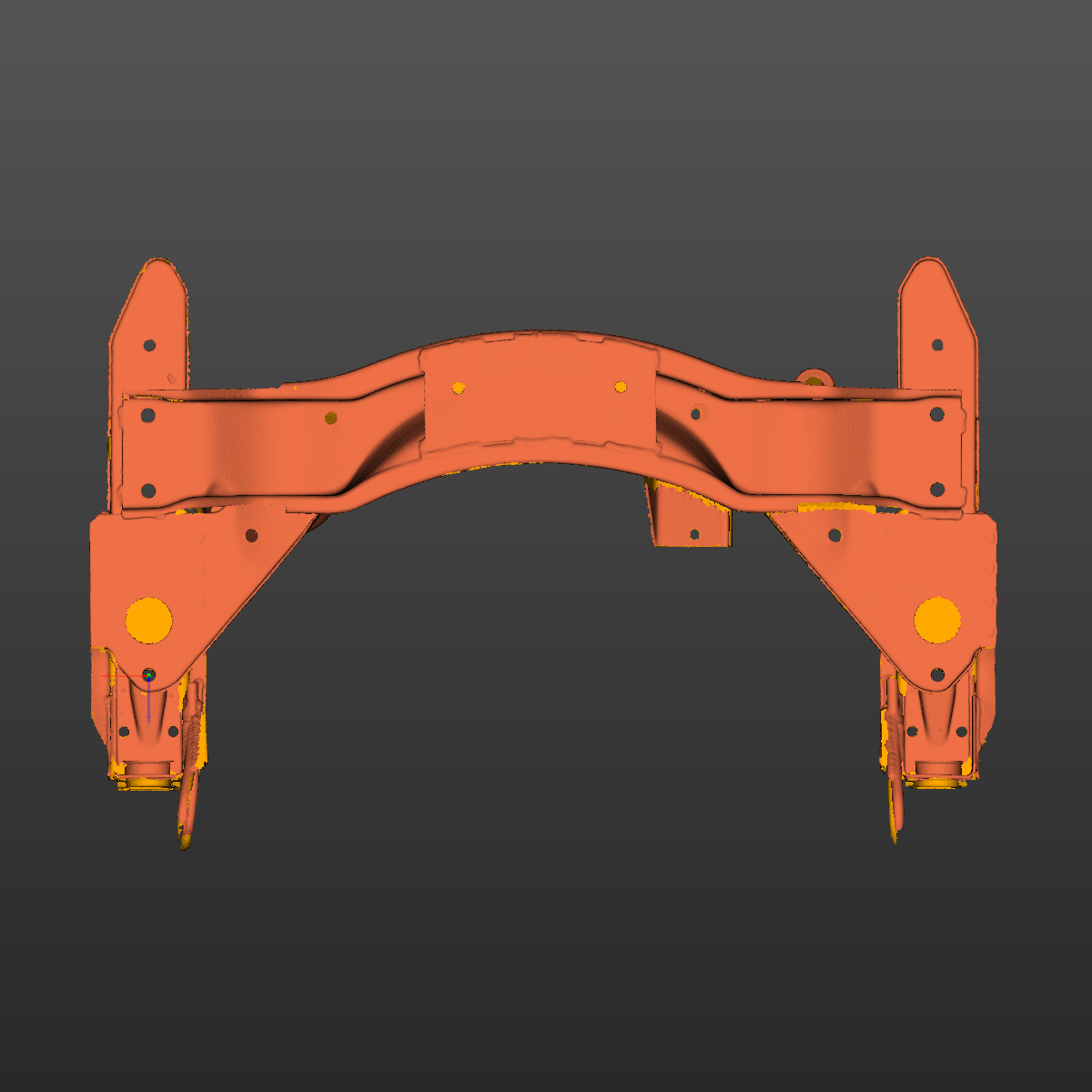 BMW 2002 (E10) Engine Bay 3D Scan STL