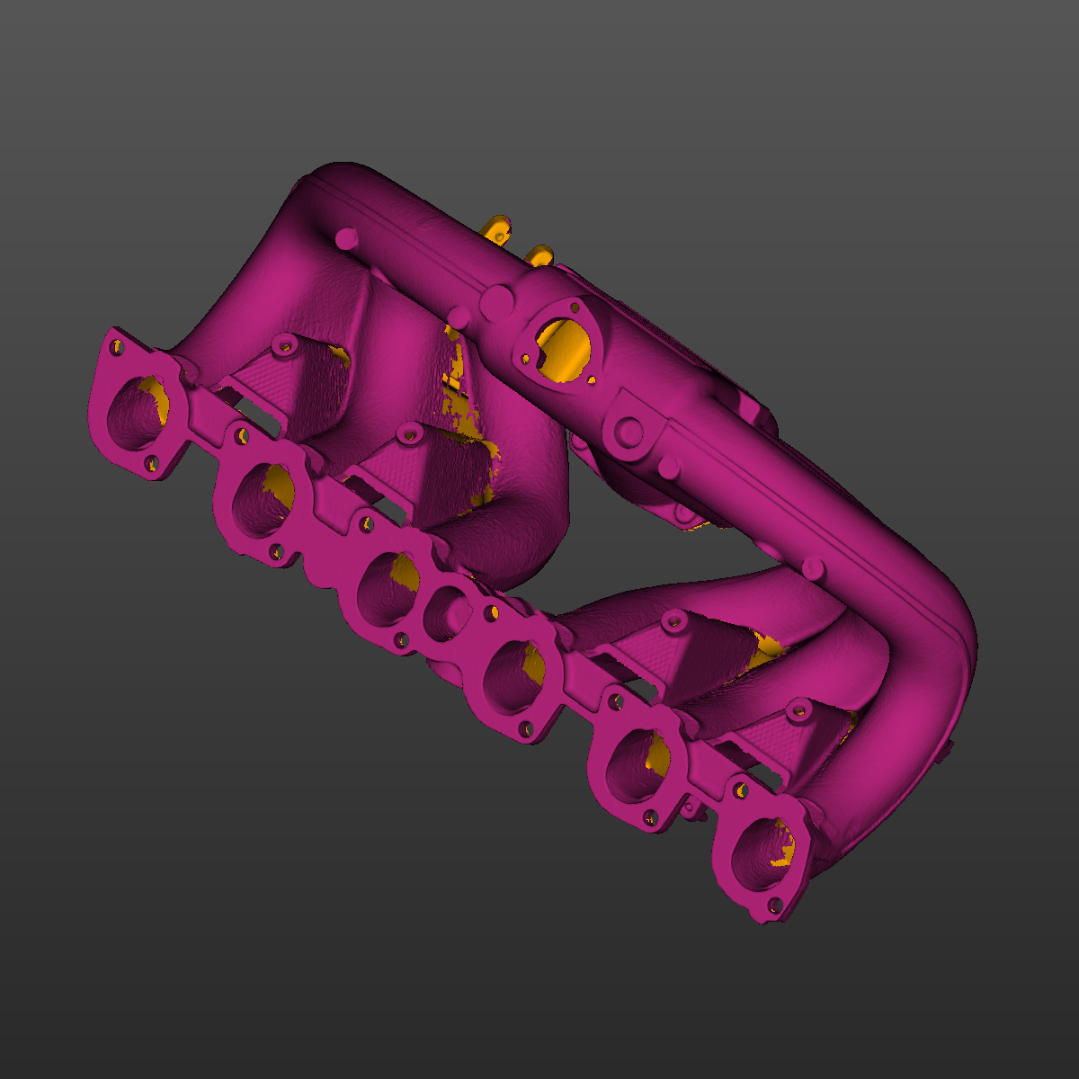 BMW E30 M20 engine 3D Scan STL