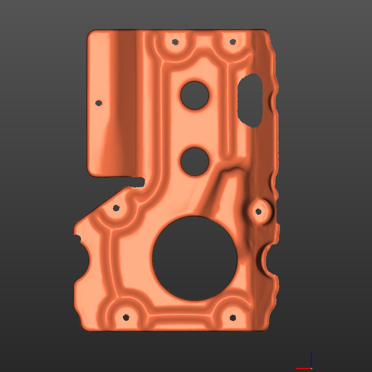 Lexus GX470 (2UZ-FE) Oil Pan 3D Scan STL