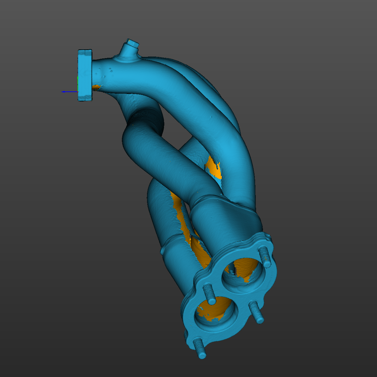 Bmw e30(M42) Exhaust Manifold 3D Scan STL