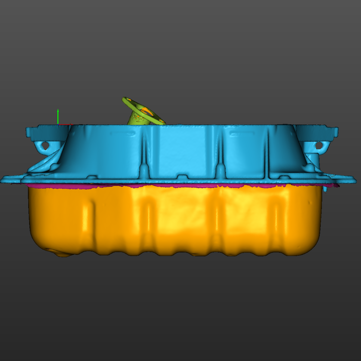Lexus LS400 (1UZ-FE) Front Sump Oil Pan 3D Scan STL