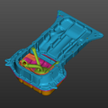 Lexus LS400 (1UZ-FE) Front Sump Oil Pan 3D Scan STL