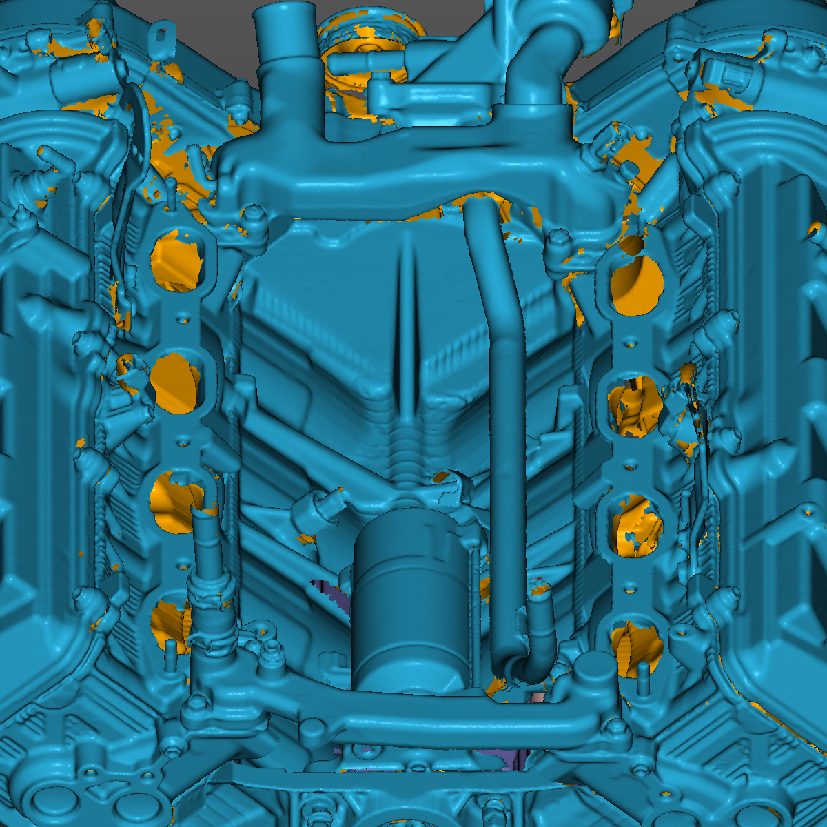 Lexus LS430 3UZ-FE VV-TI Engine 3D Scan STL