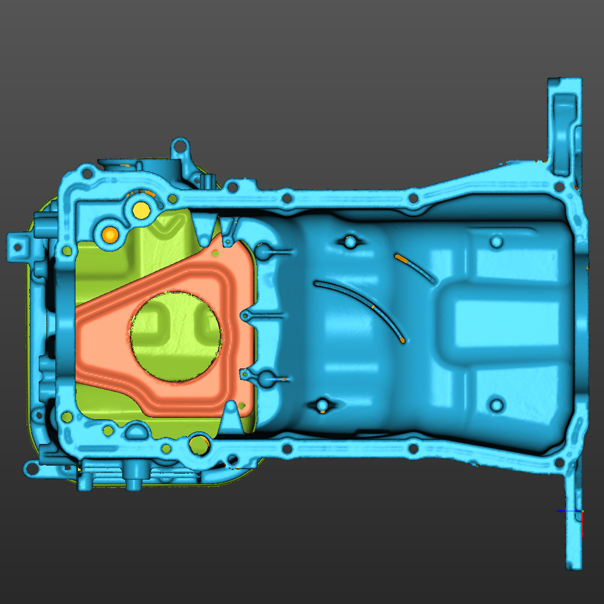 Nissan 350Z(VQ35DE) Oil Pan 3D Scan STL