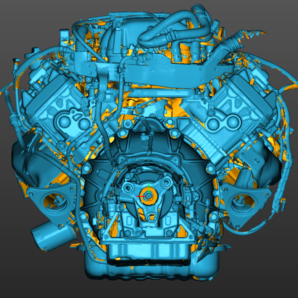 Lexus LS400 1UZ-FE Powertrain 3D Scan STL