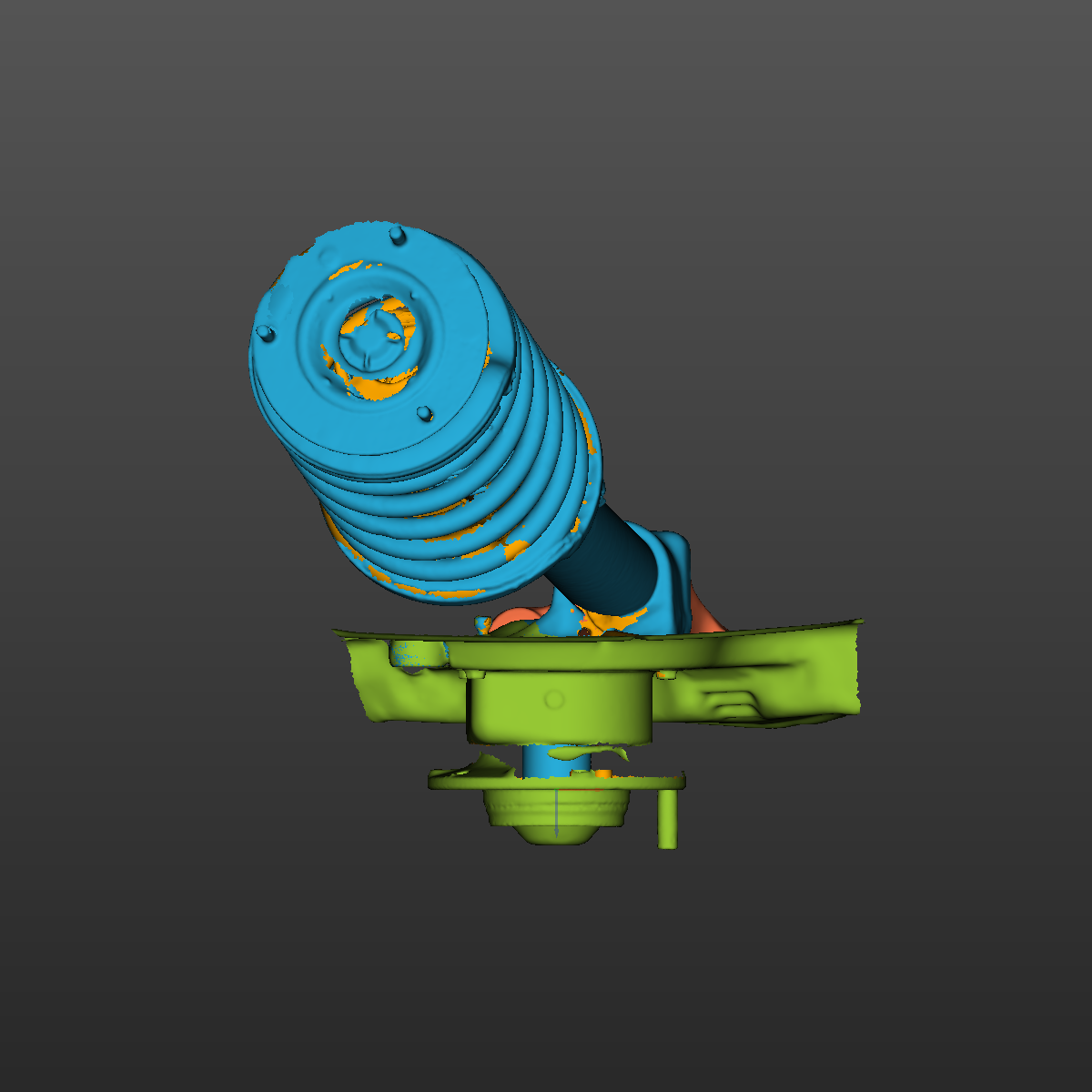 Bmw e30 M3 Front RH Knuckle 3D Scan STL