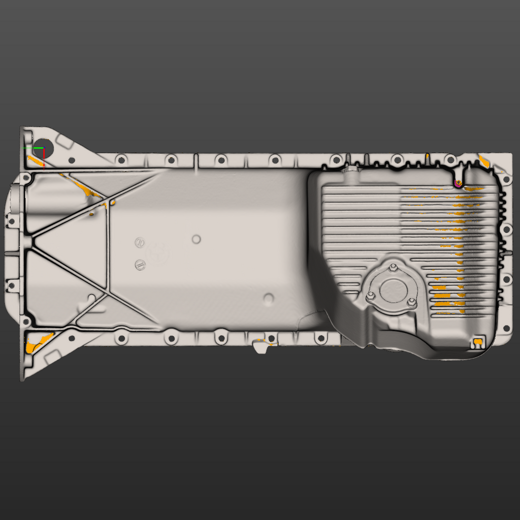 Bmw E34(M50) Oil Pan Front Sump 3D Scan STL