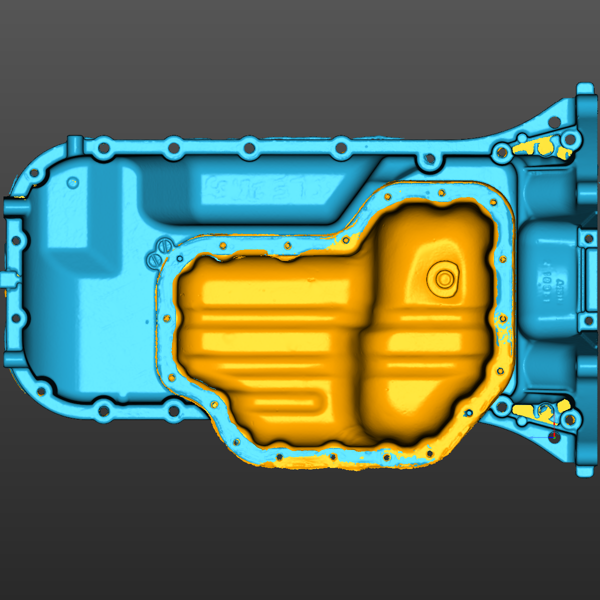 Lexus GX470 (2UZ-FE) Oil Pan 3D Scan STL