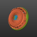 Bmw e30(M20) Clutch 3D Scan STL