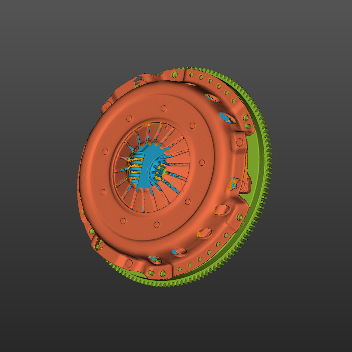 Bmw e30(M20) Clutch 3D Scan STL