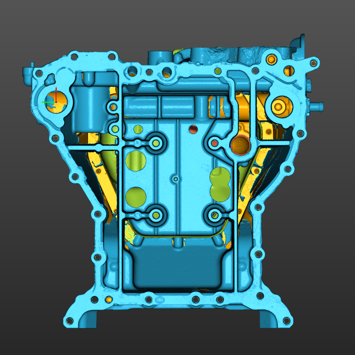 Subaru Legacy (EZ30R) Oil Pan 3D Scan STL