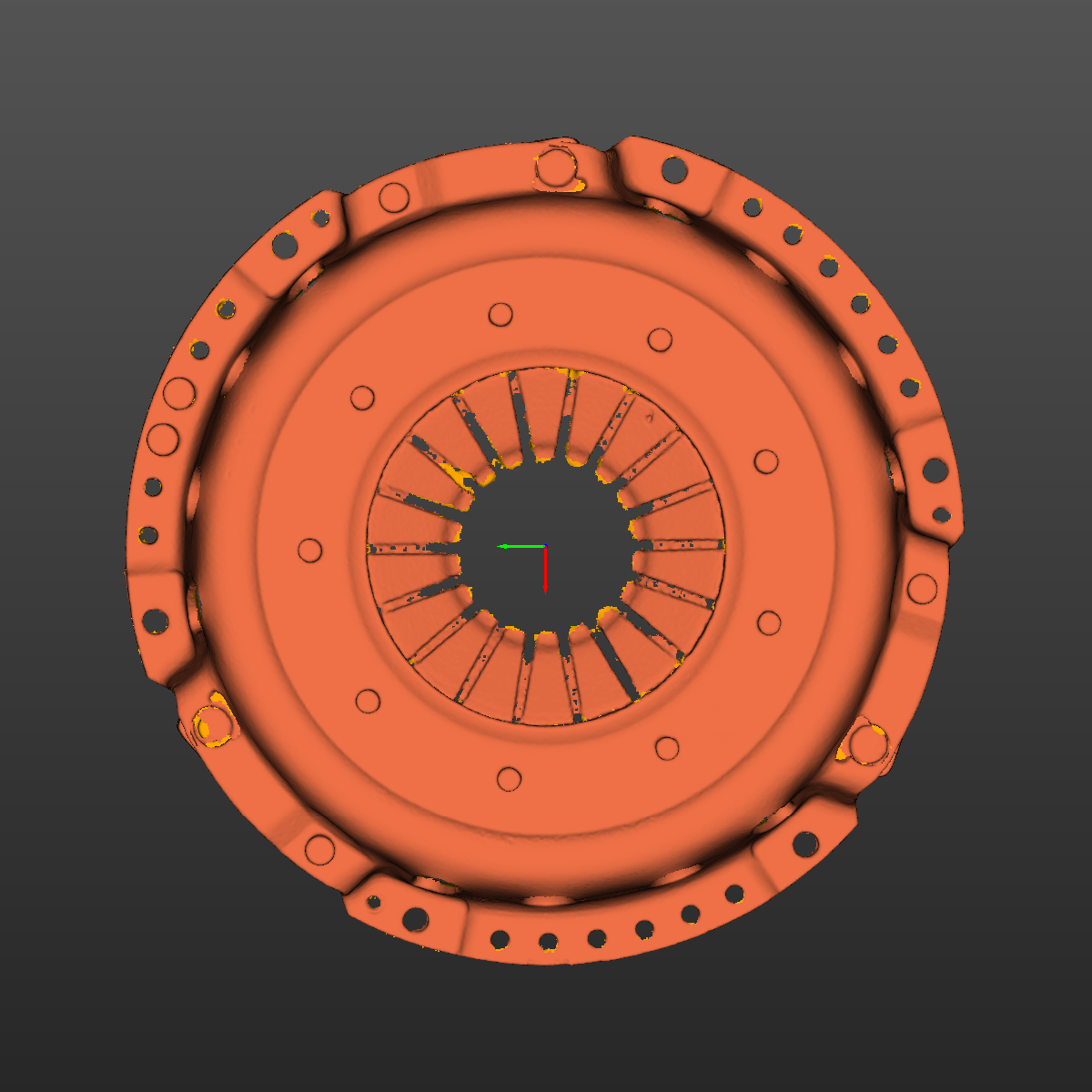 Bmw e30(M20) Clutch 3D Scan STL
