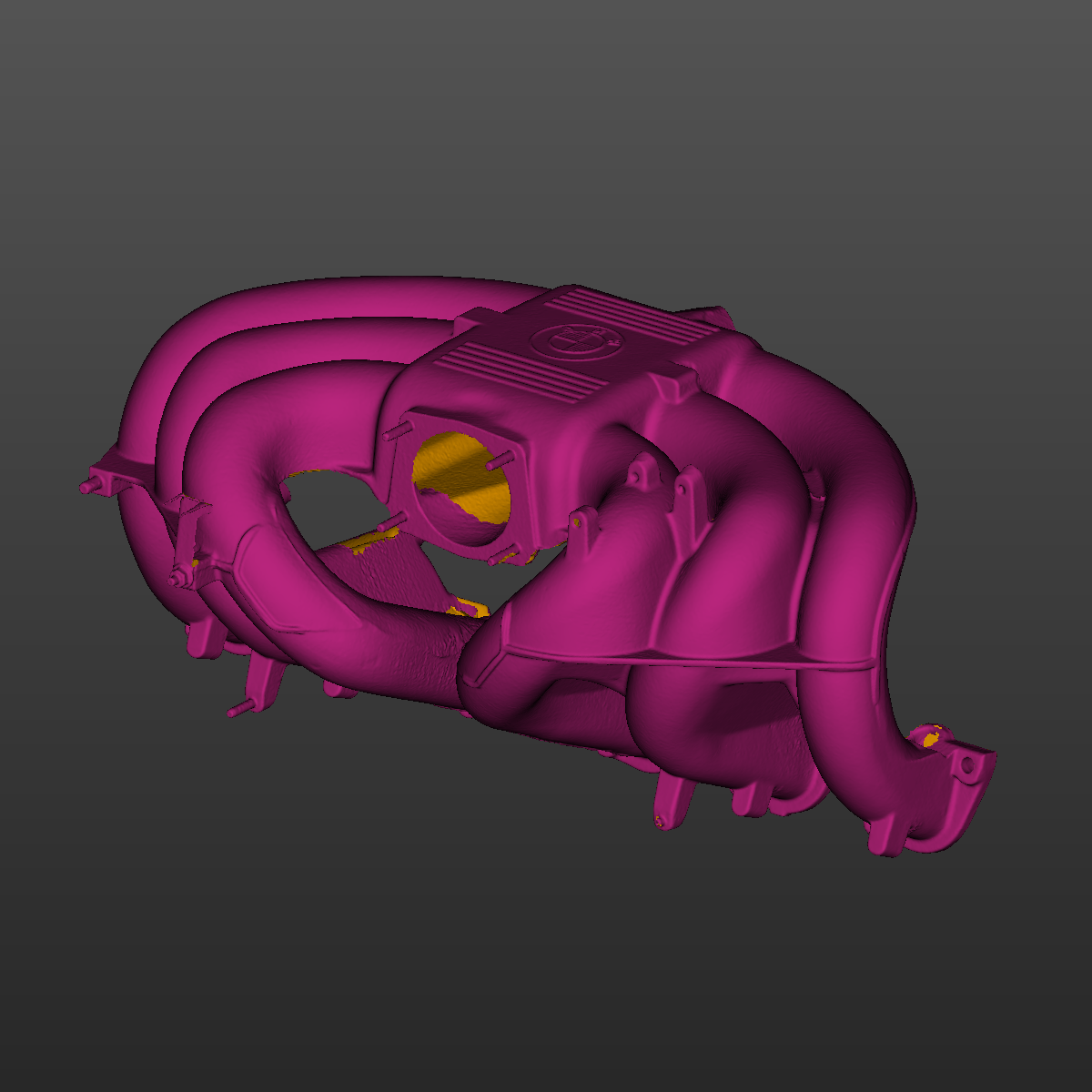 BMW E30 M20 engine 3D Scan STL