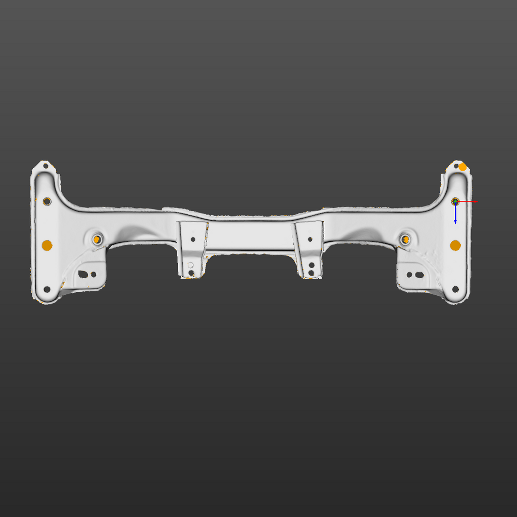 BMW E30 front subframe 3D Scan STL