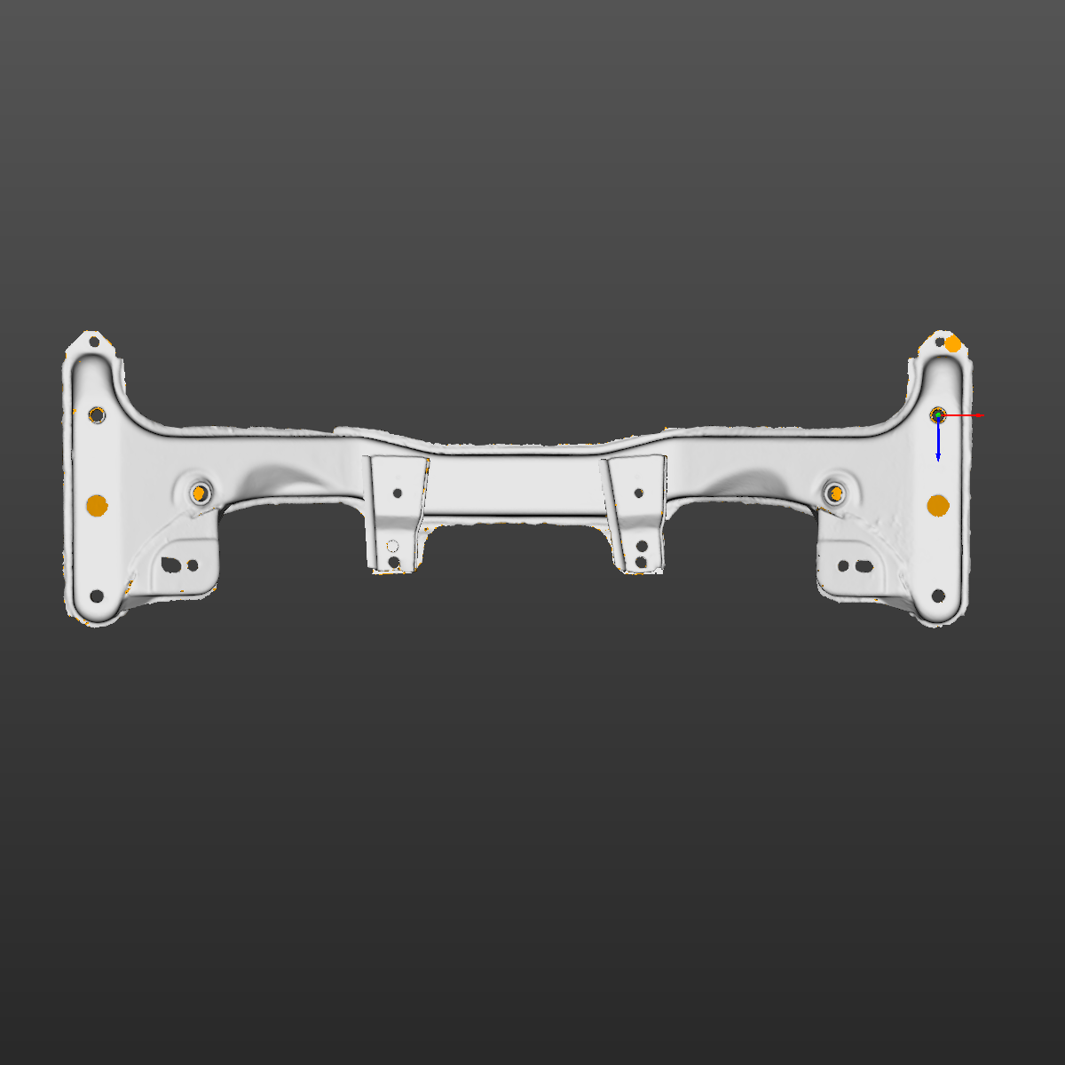 BMW E30 front subframe 3D Scan STL