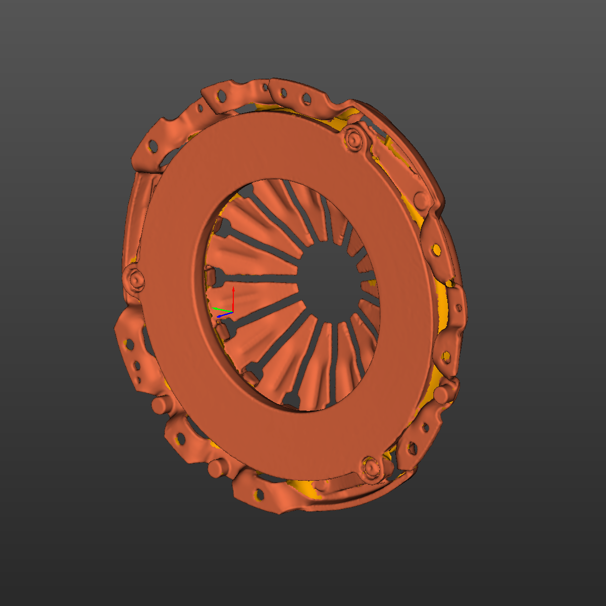 Nissan 370Z 6-speed manual transmission 3D Scan STL